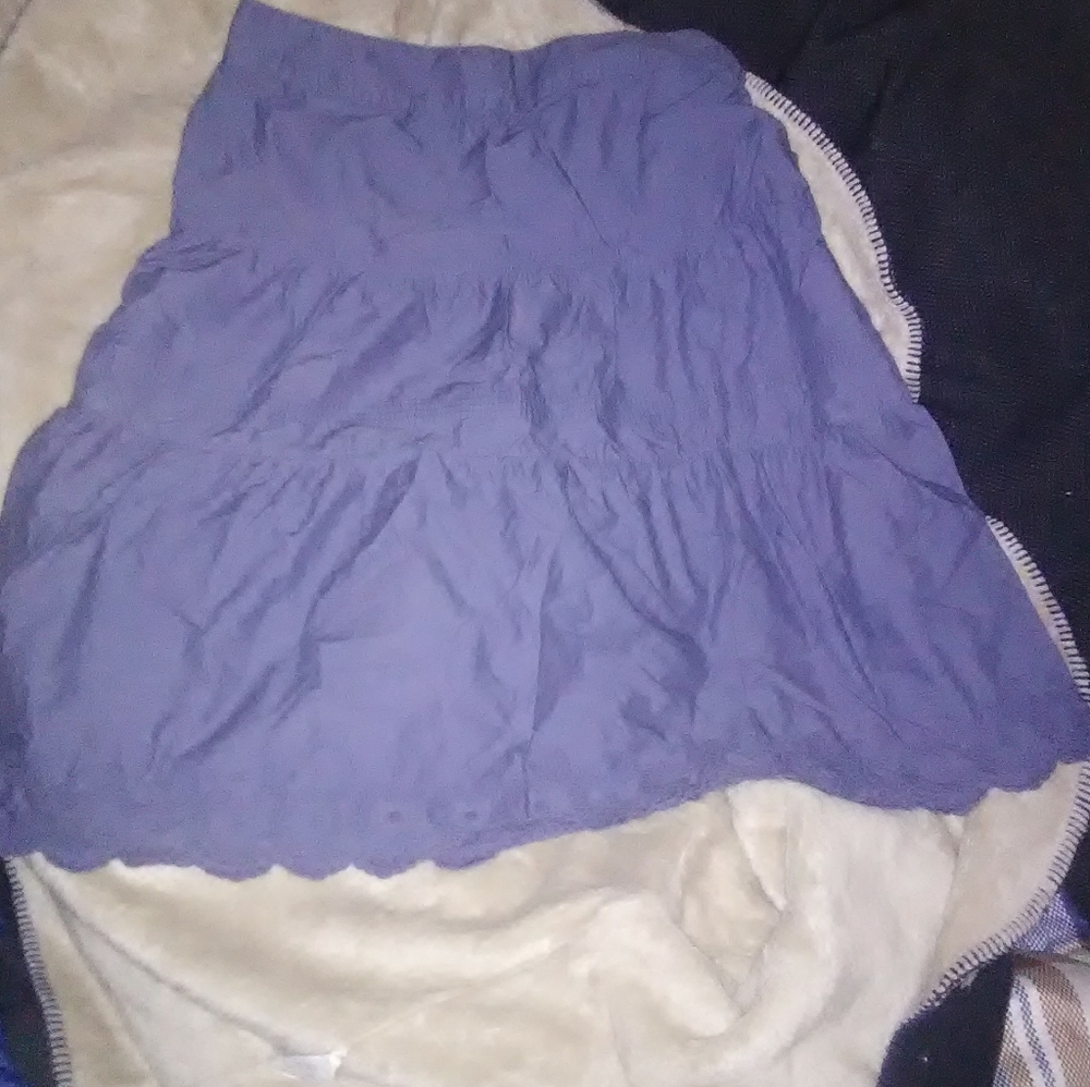 8 Purple Blue Skirt